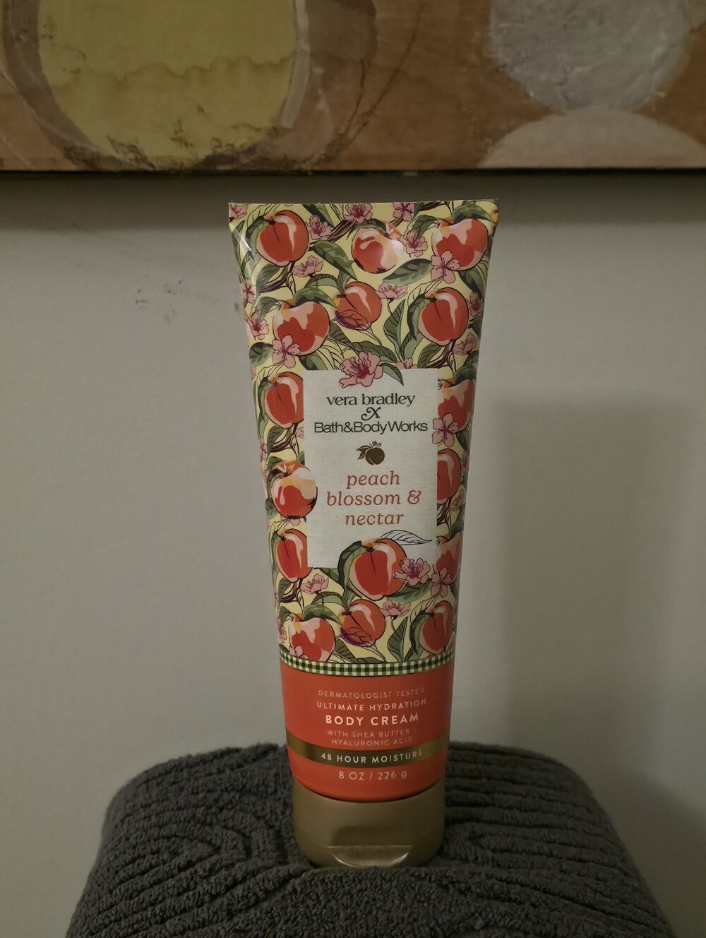 Bath And Body Works Peach Blossom & Nectar Body Cream - FREE SHIPPING!